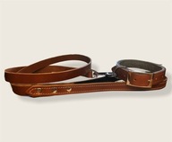 Tradycyjna skóra Jaworski 1,5 m Obroża