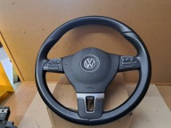 KIEROWNICA AIRBAG VW PASSAT CC B6 B7 GOLF VI SKÓRA ŁOPATKI MULTIFUNKCJA
