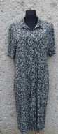 Plus size sukienka damska zielony lampart rozm.48/50