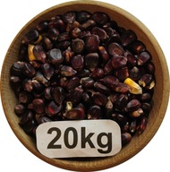 Kukurydza Czarna, Bordo, Drobna, Flint, od Rolnika, 20kg, 2025r
