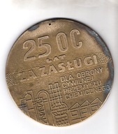 OBRONA CYWILNA PRZEMYSŁU CHEMICZNEGO - MEDAL PAMIĄTKOWY.