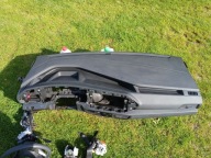 Vw caddy 2k7 airbag konsola poduszki deska oryginal demontaz