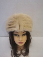 TOCZEK CZAPKA KAPELUSZ FUTRO NATURALNE GLAMOURE