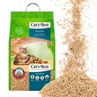 Cat's Best Sensitive żwirek drewniany 20 l 7,2kg