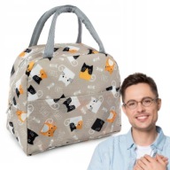 Alessio TORBA TERMICZNA ŚNIADANIOWA IZOLACYJNA do szkoły piknik LUNCH BOX