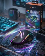 Myszka Gamingowa Xtrike Me GM-203 | 3600 DPI | 7 Kolorów LED