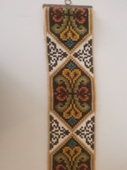 KILIM MAKATKA CZYSTA WEŁNA DO POWIESZENIA SKANDYNAWSKI HAFT