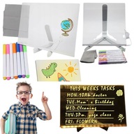 TABLICA LED MAGICZNA PODSWIETLANA DO RYSOWANIA SWIECACA DLA DZIECI ZABAWKA