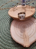 Pierścionek z żywicy z suszonymi kwiatami Wyjątkowy