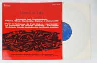 Manuel De Falla, Jean-Charles Richard, Concerto Per Clavicembalo Winyl