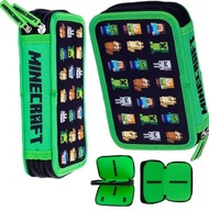 MINECRAFT PIÓRNIK SZKOLNY DWUKOMOROWY BEZ WYPOSAŻENIA DLA CHŁOCPA ORYGINAŁ