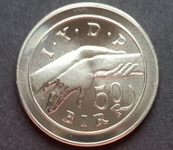 ETIOPIA 50 BIRR 1974 SREBRO MENNICZA W CENIE SREBRA Promo