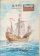 Mały modelarz 8-9/1992 żaglowiec Santa Maria