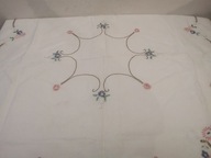 OBRUS SERWETA SERWETKA PŁÓCIENNY SKANDYNAWSKI ORYGINALNY HAFTOWANY