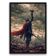 Plakat z ramą 50x70cm Strażnik Nocy Obraz Prezent Hit Fajny Design 50x70