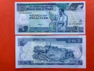 ETIOPIA - 5 BIRR 2017,UNC