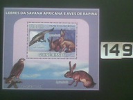 Ptaki i króliki , Guine-Bissau MNH