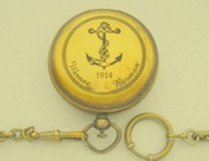 WWI 1914 BERMAN wehrmacht military watch ss hitler KOMPAS rzesza ANTYK
