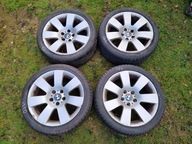 FELGI ALUMINIOWE BMW E60 E61 STYLING 123 18'' 8J KOMPLET Z OPONAMI WZÓR 123