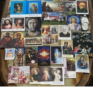 OBRAZKI ŚWIĘTE ŚWIĘCI MB PAN JEZUS - 30 SZT