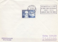 Maria Curie-Skłodowska - kasownik - 40 rocznica śmierci - Francja