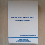 Zarzycki - Historia prawa wyznaniowego