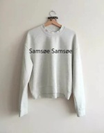 Samsøe Samsøe SZARA BLUZA DAMSKA SCANDI L 40