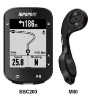 Licznik rowerowy bezprzewodowy IGPSPORT BSC200+wspornik M80