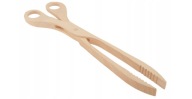 Drewniane szczypce do grilla 30 cm