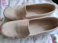 Mokasyny beżowe damskie r.38 Kornecki NOWE