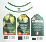 ETYKIETA PIWO BROWAR LUBLIN - KONTRY I KRAWATKI NA SZTUKI