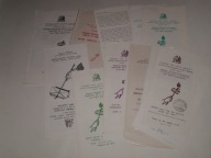 17 x ETHIOPIAN PROVISIONAL... Post Office ZNACZKI