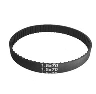 Pasek pas zębaty mini tokarka 1.5x70x330mm szerokość 10 mm TYTAN VEVOR