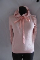 SWETER Z KAPTUREM ROZM S