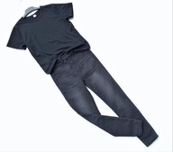 dżinsy spodnie jeansy organic cotton reserved 152