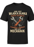 Koszulka z nadrukiem Mechanik rozmiar L