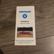 Chrysler Viper Neon Voyager Stratus Vision 1995 j.Polski