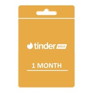 Tinder Gold 1 miesiąc 30 dni | karta podarunkowa | kod | VPN