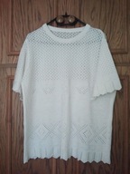 DAMSKA BLUZKA AŻURKOWA 44 ROZ