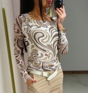 ROBERTA BIAGI bluzka beige r. M