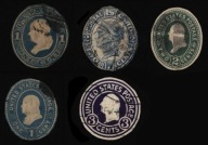 USA Stare znaki opłaty pocztowej. Zestaw lp58b