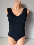 Śliczne body OYANDA BODY granatowe 44/46 nowe