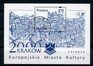 Blok 170 B - Kraków - Europejskie Miasto Kultury roku 2000 BLOK 2000