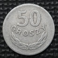 *P[0210] POLSKA 50 groszy 1970 Polska Rzeczpospolita Ludowa Orzeł heraldyka