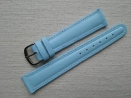 PASEK DO ZEGARKA SKÓRA NATURALNA BŁĘKIT 18mm