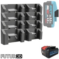 Uchwyt podwójny na akumulator Erbauer 18V EXT DualVolt bez blokady