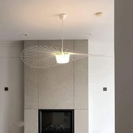 YONIISEA lampa wisząca Vertigo 80 cm biała nowoczesna do salonu sypialni