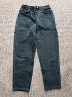 Jeansy damskie klasyczne czarne f.C&A