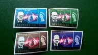 Seszele Seychelles **Churchill 4 znaczki QEII kolonie angielskie brytyjskie