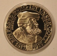 FRIEDRICH DER WEISE 2003, 3 MARKI 1917 - NUMIZMAT - MENNICZY, NIEMCY